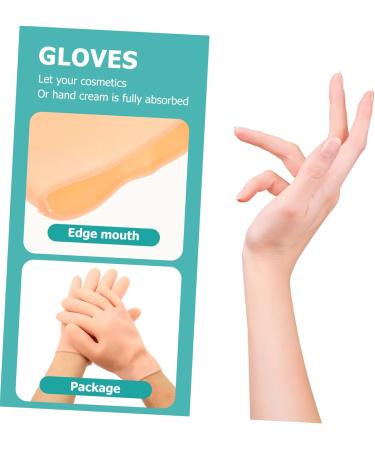Ipetboom 1 Pair Moisturizing Gloves Night Black Gel Moisturizing Gel Mittens Hydrating Gloves Hands Care Gloves Sleeping Gloves Womens Gloves Dry Skin Care Gloves Sebs Spa Women's Cosmetic - Buy Online on GoSupps.com