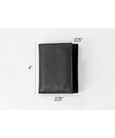 Rico Industries NHL Laser Engraved Trifold Laser Engraved Tri-Fold Wallet - Men's Accessory Detroit Red Wings Black - Buy Online on GoSupps.com