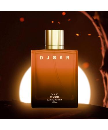 Djokr_Oud Wood Perfume For Men 100 ml | Eau De Parfum | Premium Luxury Long Lasting Fragrance Spray - Buy Online on GoSupps.com