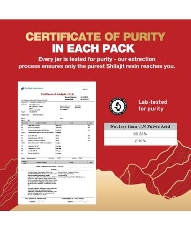 HANDPICK 400 mg Ultra Concentrated Pure Himalayan Shilajit Resin | 75% Fulvic Acid 85+ Minerals | Feel Masculinity High Potency Strength & Stamina I Lab Tested for Purity I 50 gm (125 Servings) Shilajit Resin 50gm - Buy Online on GoSupps.com