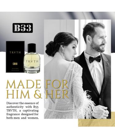 B53 TRVTH Eau De Parfum - Unisex Perfume Spray - Fragrances for Men and Women - 1.7 fl. oz. - Buy Online on GoSupps.com