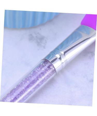 Beavorty silicone brush silicone brush Facial Brush Makeup Brush Facemask Brush purple set cosmetic 17*3cm Purple - Buy Online on GoSupps.com