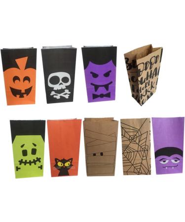 SEWOART 12pcs Bag Halloween Tote Tag Pumpkin Pouch Candy Decorate - Buy Online on GoSupps.com