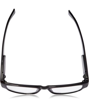 Foster Grant Men's LightSpecs Lloyd Reading Glasses with Lights - Rectangular Black/Transparent 59mm +1.75 | Shop Internationally - Buy Online on GoSupps.com
