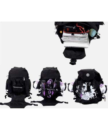 B Baosity Roller Inline Skates Backpack - Black: Convenient Skate Carrying Bag - Buy Online on GoSupps.com