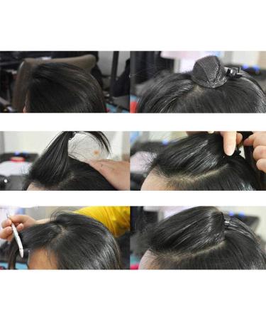 3Pcs Brown Perfect Puff Hair Head Cushion Set | Invisible Fluffy Hair Pad Sponge Clip | Bun Bump Up Volume Hair Base | Ideal for Women and Girls - Buy Online on GoSupps.com