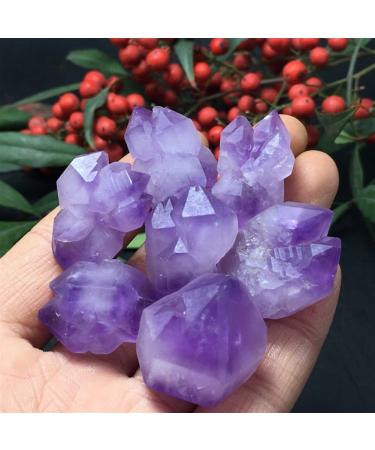 100g Natural Beautiful Large Grain Amethyst Quartz Crystal Specimen s