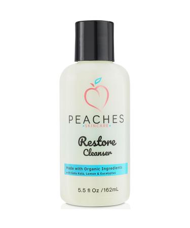 Face Cleanser (5.5 oz) - Post-Workout Face Wash - Vegan Facial Cleanser - Enriched with Gotu Kola Lemongrass and Eucalyptus