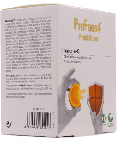 Profaes4 ImmuneC 14 sachets probiotics and vitamin C - Buy Online on GoSupps.com