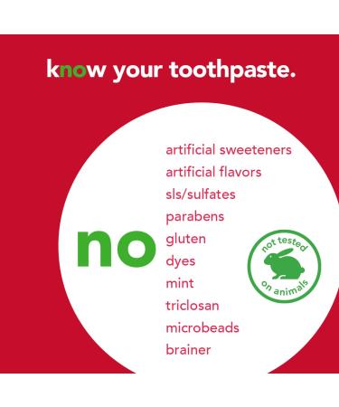 Natural Wild Strawberry Kids Toothpaste | Vegan, SLS Free, ADA Approved | Ages 2 and Up | 4.2 oz (Pack of 4) - Buy Online on GoSupps.com