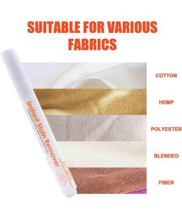 Stain Removing Pen Bleach for Clothing Bleach Pen Instant Stain Remover Stick Portable Grease Stain Remover Pen for a Variety of Fabric Clothing Instantly Remove Stains (A) 6.00 ml (Pack of 1) - Buy Online on GoSupps.com