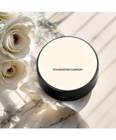  Pruojhw CC cream foundation natural and long-lasting makeup base moisturizing air cushion CC cream foundation | For summer spring autumn winter everyday wear office travel - Buy Online on GoSupps.com