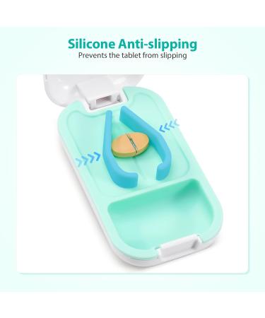 Opret Pill Cutter - Small & Large Pill Splitter for Tablets, Vitamins & Medications - White - Buy Online on GoSupps.com