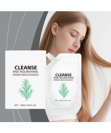  BRVLY Rosemary amino acid shampoo hair growth shampoo for men and women reduces frizz cleanses and nourishes the scalp controls oily scalp and hair - Buy Online on GoSupps.com