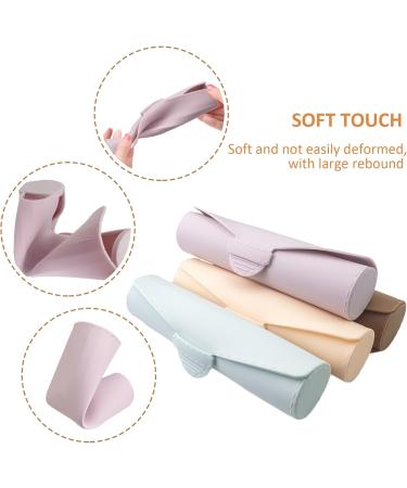 Travel Makeup Brush Holders Fashion Silicone Portable Cosmetic Face Brushes Holders Soft And Sleeks Makeup Tools Organizers Light Blue - Buy Online on GoSupps.com