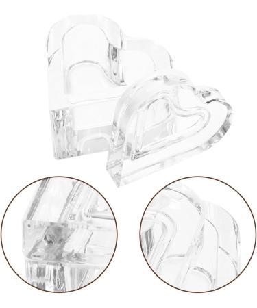 Healeved Crystal Glass Nail Dappen Cup with Lid Acrylic Liquid Powder Bowl Monomer Dish Glass Crystal Cup Glassware Tools for Acrylic Nail Art Transparent Kit - Buy Online on GoSupps.com