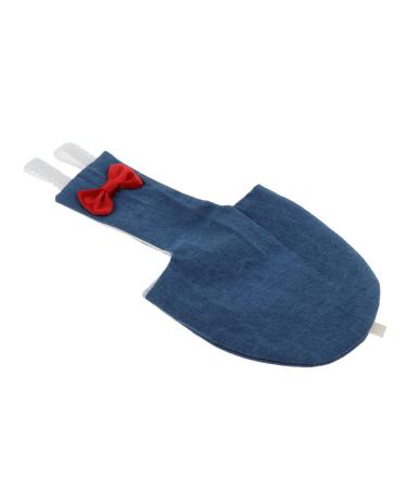Tenlacum Parrots Diapers for Parrots Birds for Green Cheeks Amazons Eclectus etc. (Denim L)