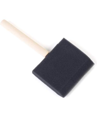 Tosnail 36 Pack 3 Inch Wide Foam Paint Brush with Wooden Handles for Acrylics Stains Varnishes Crafts Arts - Buy Online on GoSupps.com