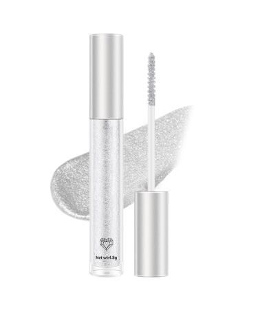 Obesntln Glitter mascara glitter mascara for eyelashes - Lengthening and smudge-proof mascara for eyelash cosmetics Lash Cosmetics Lifting Curling and Multiplying Mascara