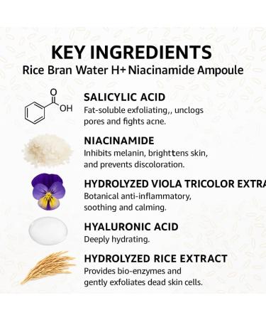 3PCS Essence Toner White Rice Ampoule Skin Softening Essence Exfoliate Face Scrub Dead Skin Fade Essence Brighten Body - Buy Online on GoSupps.com