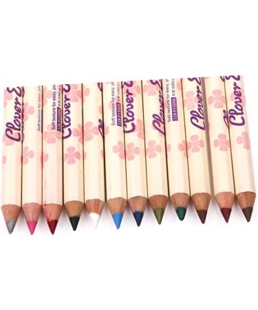 Mipcase 24 Pcs Brown Eye Liner Pencil Black Pencil Eyeliner Pen Lip Liner Eye Shadow Stick Miss Water Proof 1 count (Pack of 1) As Shownx2pcs - Buy Online on GoSupps.com