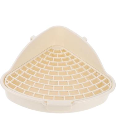 BESPORTBLE 3pcs Box Rabbit Toilet Cage Hamster Toilet Bedding for Hamster Rabbit Litter Small Animal White Pp 25X20X10CMx3pcs Whitex3pcs - Buy Online on GoSupps.com