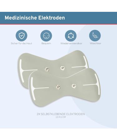 Terapio Wireless TENS Device - Portable Pain Relief & Muscle Stimulator | 15 Modes for Back Neck Arm & Knee Therapy - Buy Online on GoSupps.com