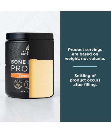 Ancient Nutrition Bone Broth Protein Powder Tomato Basil Grass-Fed Chicken and Beef Bone Broth Powder 15g Protein Per Serving Supports a Healthy Gut 15 Servings - Buy Online on GoSupps.com