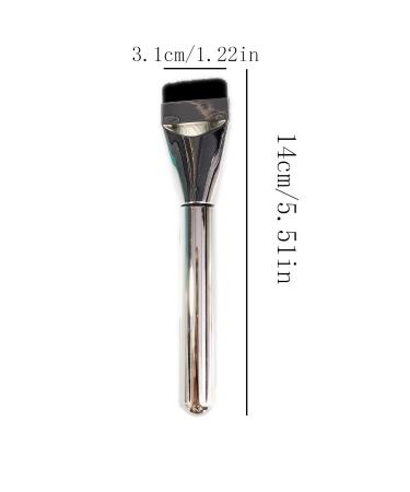 Ultra-Thin Non-Marking Foundation Brush - Flat Head Concealer & Grooming Brush for Flawless Application | International Shipping Available - Buy Online on GoSupps.com