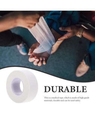 5 Rolls Pressure Sensitive Medical Tape - Portable Gentle Adhesion Perfect for Gauze Fixing & Medical Accessories - Buy Online on GoSupps.com