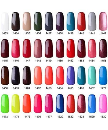 Vishine Gelpolish Gel Nail Polish Lacquer Shiny Color Soak Off UV LED Manicure LightCoral(1592) - Buy Online on GoSupps.com