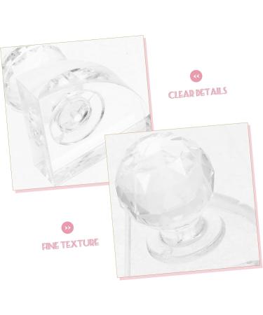 EXCEART Handy Eyeshadow Press Tool Stamp Kit Accurate TimeSaving Eyeshadow Pressing Stamper For Blusher Makeup Pressing Tool Crystal Material Universal Press Mold - Buy Online on GoSupps.com