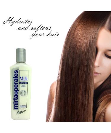 Mirta De Perales Milk Shampoo - 8 oz | Nourishing Hair Care | Shop Internationally - Buy Online on GoSupps.com