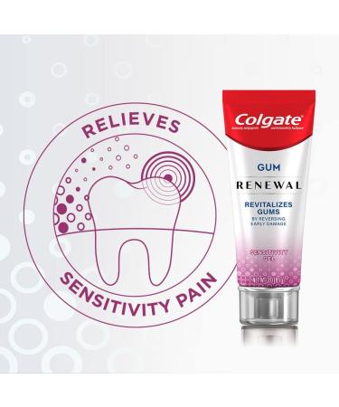 Colgate Renewal Gum Toothpaste - 3oz (2 Pack) for Gum Health & Teeth Sensitivity Repair - Fresh Mint - Buy Online on GoSupps.com