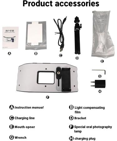 STMKB Special Lamp for Dental Photography | Adjustable Brightness & Angles | Ideal Oral Photography Tool - Buy Online on GoSupps.com