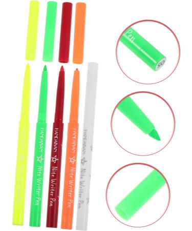 Didiseaon 10 Pcs Halloween Paint Pen Eyeliner Pencil Fluorescence Eyeliner Pen Eye Liner Makeup Supply Plastic 12.00X0.80X0.80CMx2pcs Assorted Colorx2pcs - Buy Online on GoSupps.com