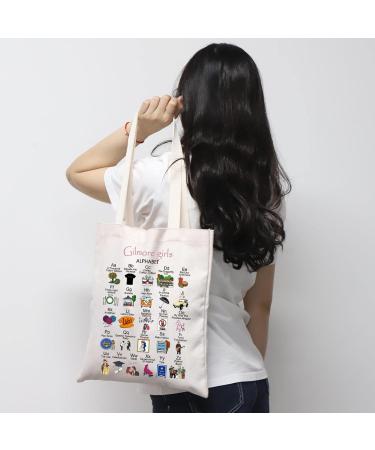 Gilmore Tv Show Gift LorelaiÂ Rory Gilmore Fan Gift Gilmore Tote Bag for Girl Gilmore Gil-more Tote - Buy Online on GoSupps.com