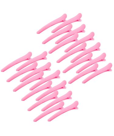 24 PCS Pink Hair Clips for Styling Sectioning  YISSION 3.1 Inch Matte Alligator Hair Clips Hair Barrettes No Crease Duck Billed Hair Clip  Hair Styling Accessories for Women Girls