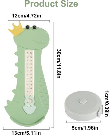 Foot Meter Shoe Size Measuring Tool for Kids - Accurate Double Scale Sizing Device - Buy Online on GoSupps.com