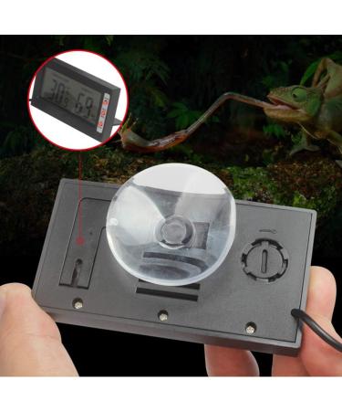 POPETPOP Reptile Pet Digital Hygrometer Aquarium Humidifier for Lizard Gecko Snake Tortoise Reptiles Thermostat - Buy Online on GoSupps.com