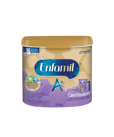 Enfamil A+ Gentlease Infant Formula Powder Tub 629g