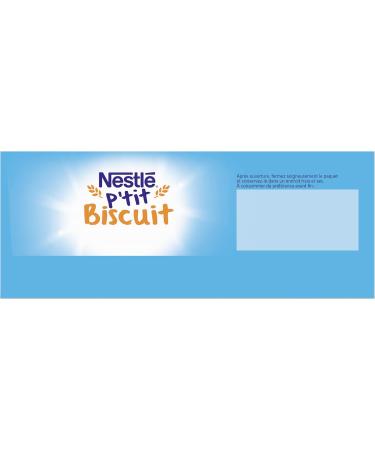 Nestl - P tit Biscuit - Biscuits B b 12 Mois+ - G teaux Secs Riches en Bl - Alimentation B b avec Moins de Sucres - Repas b b Texture Croquante et Fondante Adapt e la Perc e des Dents - Buy Online on GoSupps.com