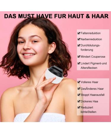 Gohytal 0.5 mm Derma Roller for Hair Premium Microneedling for Home with 1200 Titanium Tips for Face Body & Hair Loss and Secret Corner & Beard Treatment - Buy Online on GoSupps.com