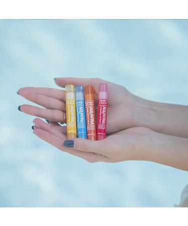 Aquafina Hydrating Lip Balm 8-Pack with Jojoba & Almond Oils | Vitamin E | New Flavors - Lemon Zing, Orange Splash, Berry Loco, Pure Original - Buy Online on GoSupps.com