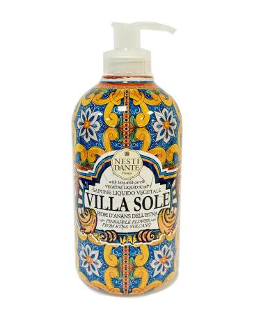 Nesti Dante Villa Sole Fiori D'Ananas Dell Etna 661224 Soap with Pineapple Note for Sensitive Skin 500 ml