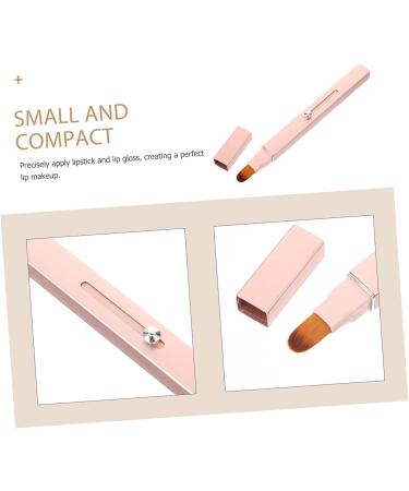 POPETPOP Make up Brush Makeup Lip Gloss Applicator Lip Lip Wands Lipstick Applicator Lip Lipstick Brush Retractable Lip Balm Miss Artificial Fiber Double Head - Buy Online on GoSupps.com