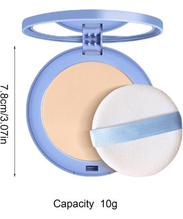 Pressed Powder for Oil Control - 10g Matte Powder for Setting Makeup | Long Lasting Brightening Finishing Powder | Makeup to Fix Waterproof Powder for Makeup - Buy Online on GoSupps.com