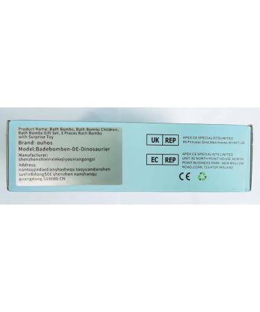 Bandbombs 6PC Bath Bomb Gift Set - Surprise Toys for Kids & Women | Fun Foam Bath Balls with Dinosaur Theme | Perfect Birthday Gift - Buy Online on GoSupps.com