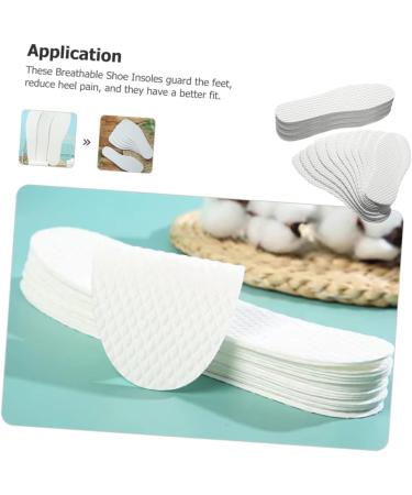 NOLITOY 80 Pairs Thin Insole Shoe Pads - Sweat-Absorbing Odorless Inserts for Men & Women | Summer Sports Shoe Pads & Comfort Insoles - Buy Online on GoSupps.com