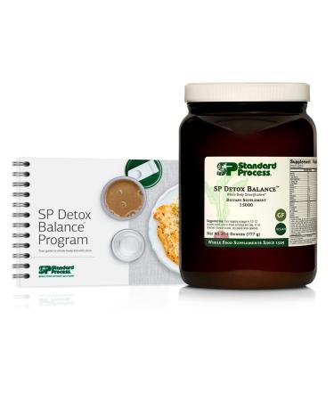 Standard Process SP Detox Balance - Whole-Food Detox Cleanse with Magnesium Iron Creatine Milk Thistle Protein Calcium Potassium Choline Arginine - Vegan Gluten Free - 10-Day Program Kit